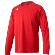 ワンポイントロングスリーブシャツ DMC-5801LB (TRD)Ｔレッド Oサイズ [スポーツウェア 長袖Tシャツ ユニセックス]
