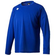 ワンポイントロングスリーブシャツ DMC-5801LB (ROY)ロイヤル Oサイズ [スポーツウェア 長袖Tシャツ ユニセックス]