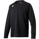 ワンポイントロングスリーブシャツ DMC-5801LB (BLK)ブラック XOサイズ [スポーツウェア 長袖Tシャツ ユニセックス]