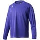 ワンポイントロングスリーブシャツ DMC-5801LB (PPL)パープル XOサイズ [スポーツウェア 長袖Tシャツ ユニセックス]