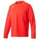 ワンポイントロングスリーブシャツ DMC-5801LB (ORG)オレンジ XAサイズ [スポーツウェア 長袖Tシャツ ユニセックス]