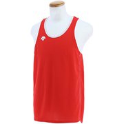タンクトップ DAT-0510 (RED)レッド×ホワイト XOサイズ [ビーチバレー用タンクトップ メンズ]