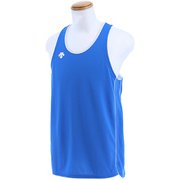 タンクトップ DAT-0510 (BLU)ブルー×ホワイト Oサイズ [ビーチバレー用タンクトップ メンズ]