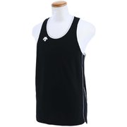 タンクトップ DAT-0510 (BLK)ブラック×ホワイト Oサイズ [ビーチバレー用タンクトップ メンズ]
