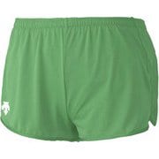ワンポイントランニングパンツ DRN-6700P (GRN)グリーン Sサイズ [ランニングウェア ショートパンツ メンズ]