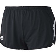 ランニングパンツ DRN-6701P (BLK)ブラック×ホワイト Mサイズ [スポーツ ランニングパンツ メンズ]