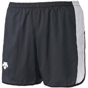 ランニングパンツ DRN-6702P (BLK)ブラック×ホワイト Oサイズ [スポーツ ランニングパンツ メンズ]
