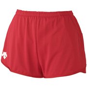 ワンポイントランニングパンツ DRN-6720WP RED Mサイズ [機能性スポーツウェア ショート レディース]