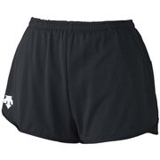 ワンポイントランニングパンツ DRN-6720WP (BLK)ブラック Mサイズ [機能性スポーツウェア ショート レディース]
