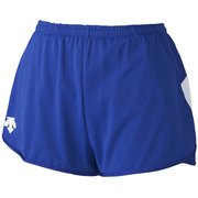 ランニングパンツ DRN-6721WP (ROY)ロイヤル×ホワイト Oサイズ [機能性スポーツウェア ショート レディース]