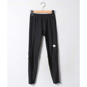 ワンポイントロングタイツ DRN-7301P (BLK)ブラック Lサイズ [ランニングウェア ロングタイツ ユニセックス]