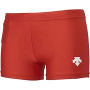 ウィメンズワンポイントショートタイツ DRN-7920WP (RED)レッド Lサイズ [ランニングウェア ショートタイツ レディース]