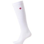 5本指ハイソックス DVB-9047 (WMZ)ホワイト×マゼンタ 23-25cm [バレーボール ソックス]