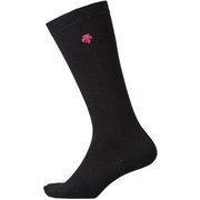 5本指ハイソックス DVB-9047 (BMZ)ブラック×マゼンタ 20-23cm [バレーボール ソックス]