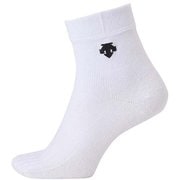5本指スーパーショートソックス DVB-9037 (WBK)ホワイト×ブラック 28-31cm [バレーボール ソックス]