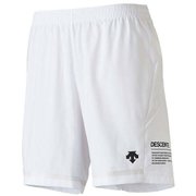 プラクティスパンツ DSP-1000 (WHT)ホワイト×ブラック Sサイズ [バレーボール ショートパンツ メンズ]