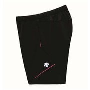 クォーターパンツ DSP-1101W (BPK)ブラック×Ｐピンク Mサイズ [バレーボール クォーターパンツ レディース]
