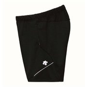 クォーターパンツ DSP-1101W (BWH)ブラック×ホワイト Sサイズ [バレーボール クォーターパンツ レディース]