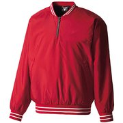 プルオーバーコート STD-410 (RED)レッド Mサイズ [野球ウェア コート]