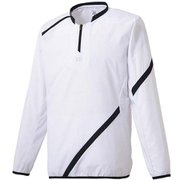 長袖ウインドジャック PJ-328 (WHT)ホワイト Mサイズ [野球ウェア シャツ]