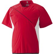 ハイブリッドシャツ DBX-3602B RED Sサイズ [野球ウェア シャツ]