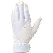 学生用パッド付き守備用グラブ(左手用） DBBNJD20LT (WT)ホワイト Mサイズ [野球ウェア グローブ]