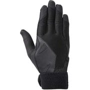 学生用パッド付き守備用グラブ(右手用） DBBNJD21RT (BK)ブラック Lサイズ [野球ウェア グローブ]