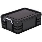 3642BK [収納コンテナ 4型 ブラック セーフティBOX]