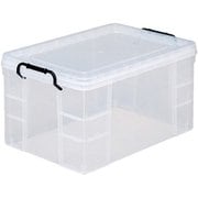 3646 [収納コンテナ 7型 クリア セーフティBOX]