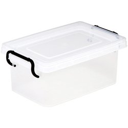 3656 [収納コンテナ 2型 クリア セーフティBOX]