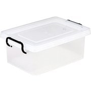 3657 [収納コンテナ 3型 クリア セーフティBOX]