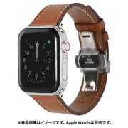 PHDFFLW6L-BW [Apple Watch 42/44mm 対応本革バンド バタフライバックル ブラウン]