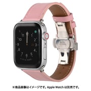 PHDFFLW6S-PPK [Apple Watch 38/40mm 対応本革バンド バタフライバックル ペールピンク]