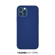 hans-Benks-blue01 [iPhone 12 /iPhone 12 Pro用MagSafe対応（MFM認証）シリコンケース/ブルー]