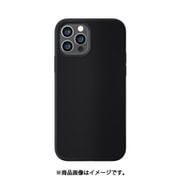 hans-Benks-black01 [iPhone 12 /iPhone 12 Pro用MagSafe対応（MFM認証）シリコンケース/ブラック]