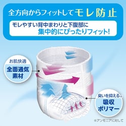 白十字サルバやわ楽パンツ　新品8パック たのめーる】白十字 サルバ やわ楽パンツ 安心うす型 L-LL 男女