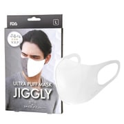 ウルトラパフマスク JIGGLY(ジグリー) ホワイト Lサイズ BTM×SPICE OF LIFE YJGM1013LWH