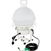 日動工業 L200ADB-50K [床置きLED投光器（連結可能）ディスクボール200W]