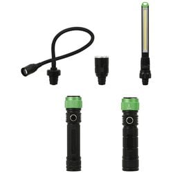 NICHIDO LEDチェンジライトセット 日動工業株式会社｜充電式LEDチェンジライト 収納ケース付