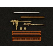 MNW7280 1/72 金属製ディティールアップパーツ WW.2 ドイツ軍 MG81Z 二連装 7.92mm機関銃 [プラモデル用パーツ]