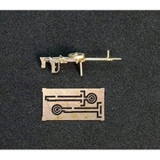 MNW7281 1/72 金属製ディティールアップパーツ WW.2 日本 八九式旋回機関銃 (テ四試製単銃身旋回機関銃二型) [プラモデル用パーツ]