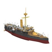 CBS14005 1/144 艦船シリーズ 清国装甲巡洋艦・平遠（ヘイエン）1890日清戦争 (KB14005) [組立式プラスチックモデル]