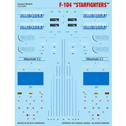 CD72094 1/72 エアクラフト用デカール F-104 スターファイター デカール [プラモデル用品]