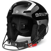 SLALOM MULTI IMPACT 211212W シャイニーブラック/シルバー(A0N) 58cm [スキーヘルメット レーシング]