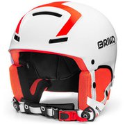 FAITO 21117XW マットホワイトオレンジ(A0A) MLサイズ（56-58cm） [スキーヘルメット]