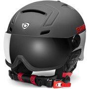 STROMBOLI VISOR 21117VW アイアンゲート/グレーエムディー(A0J) MLサイズ（56-58cm） [スキーヘルメット]