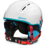 KODIAKINO 211174W シャイニーホワイト/カラーチェッカー(A0D) MLサイズ（54-58ｃｍ） [スキーヘルメット ジュニア]