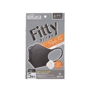 フィッティ スタイルフィット立体 ふつうサイズ 5枚入 ダークグレー