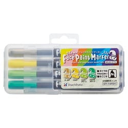 フェイスペイントM 筆 4色セット1 KFF-F/4PSH1