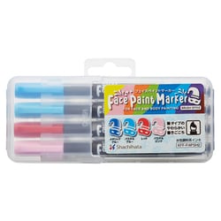 フェイスペイントM 筆 4色セット2 KFF-F/4PSH2